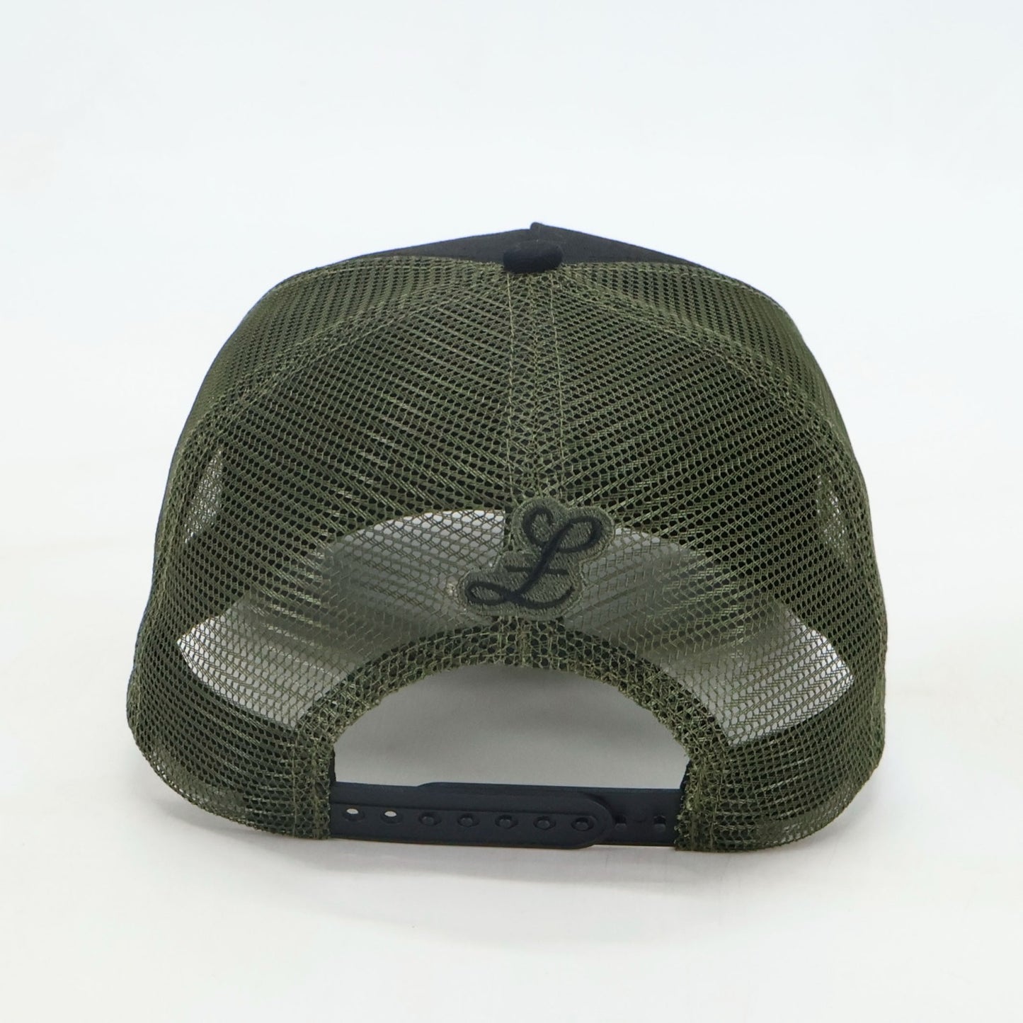 BLACK & KHAKI CAP - TRIPLE LOGO (KHAKI)