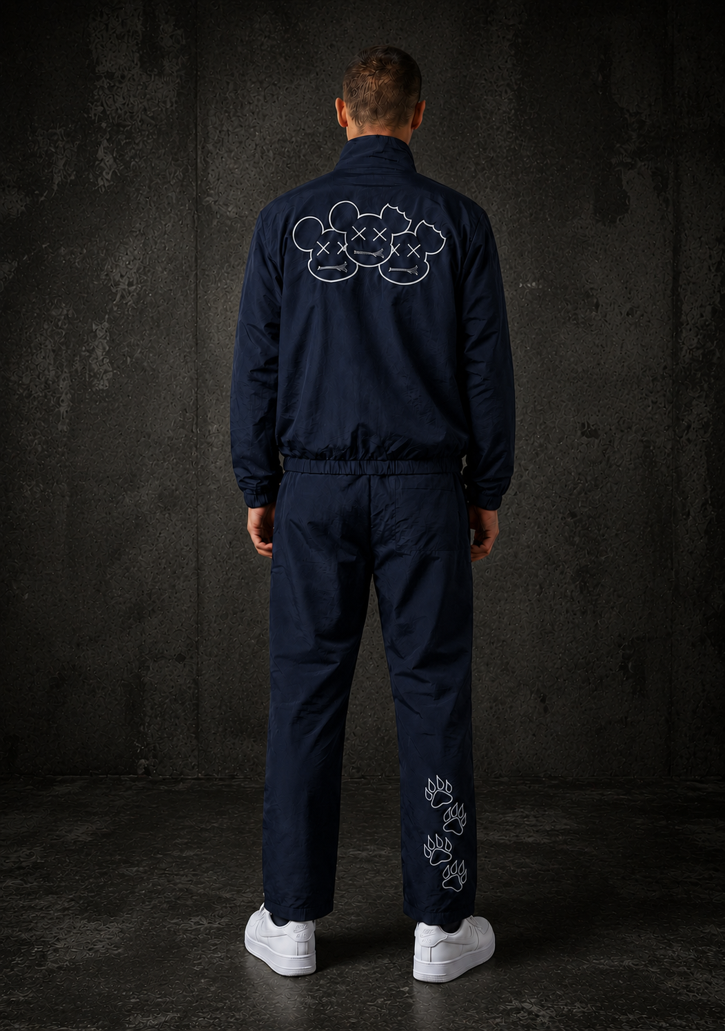 NAVY SHELLSUIT