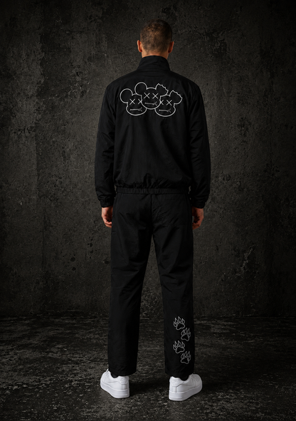 BLACK SHELLSUIT