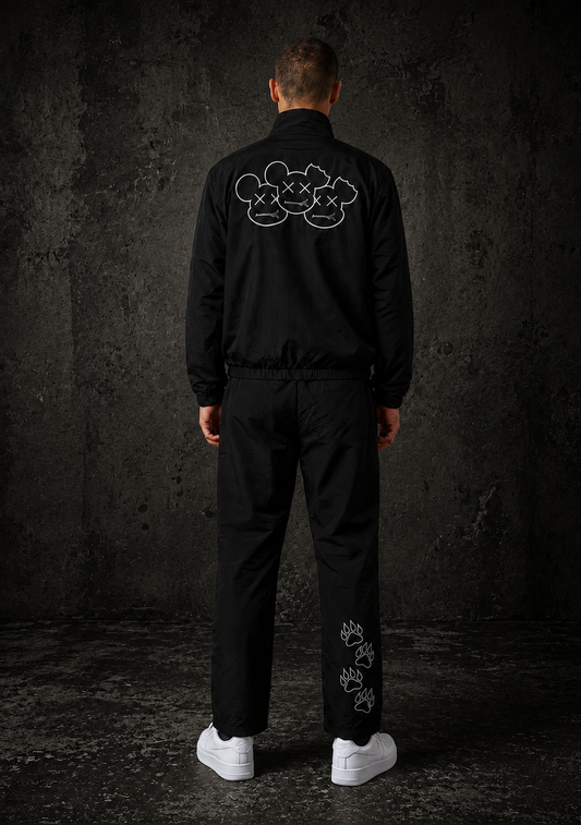 BLACK SHELLSUIT