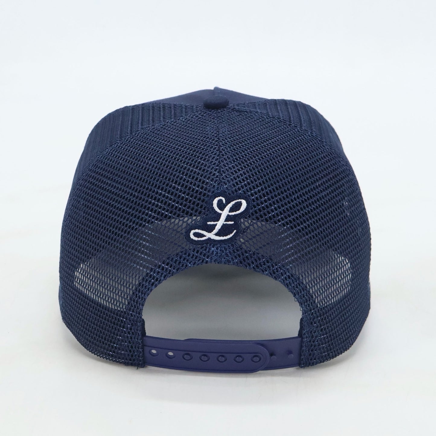 NAVY CAP - TRIPLE LOGO (NAVY/WHITE OUTLINE)