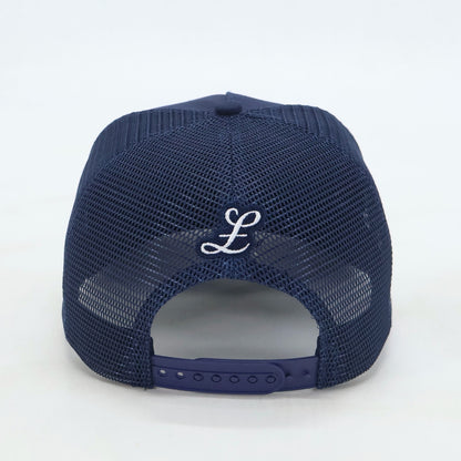 NAVY CAP - TRIPLE LOGO (NAVY/WHITE OUTLINE)