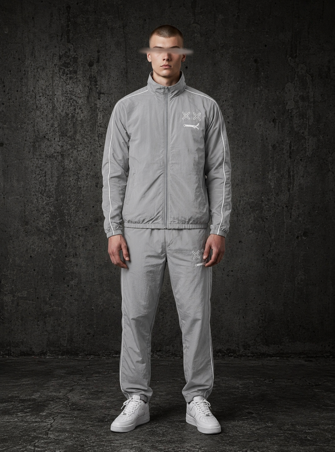 GREY SHELLSUIT